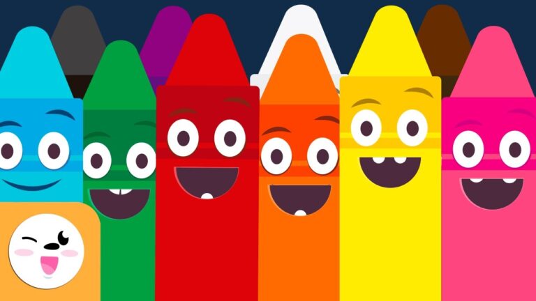 Para niños videos educativos color