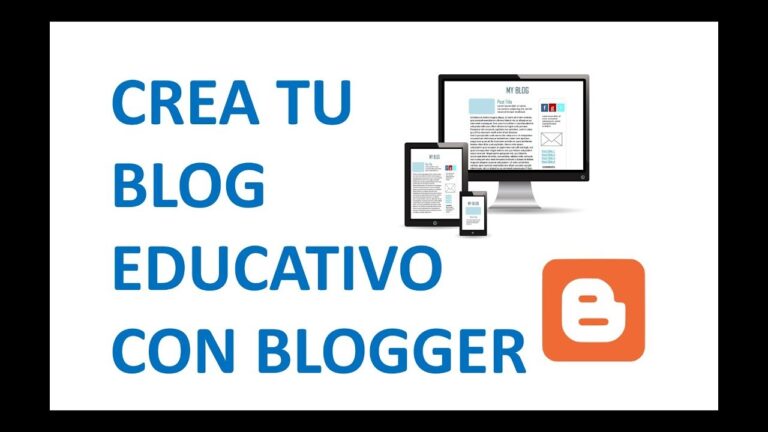 Cómo crear un blog educativo