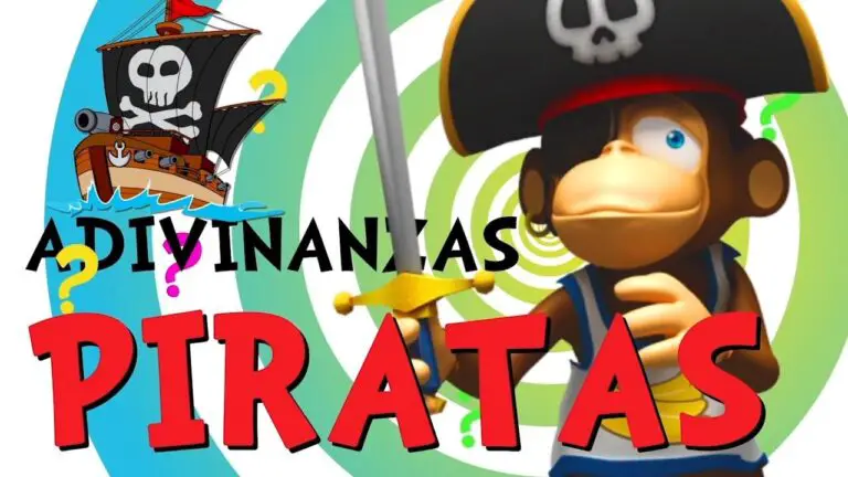 Acertijos de piratas para niños